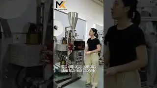 Automatic inner and outer tea bag packaging machine