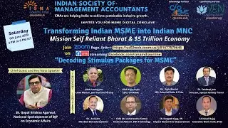 Decoding #AatmNirbharBharat Stimulus Package for MSMEs - 6 June 2020
