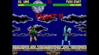 Mortal Kombat II Unlimited: Sega Genesis Longplay (Jade)