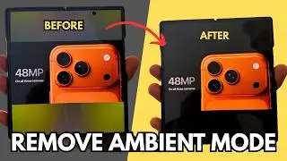 Как отключить режим Ambient Mode в YouTube на устройствах Samsung Fold