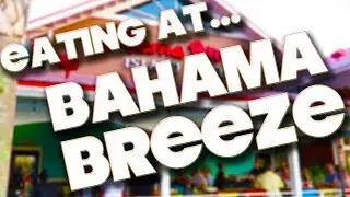 ЕДА В РЕСТОРАНЕ BAHAMA BREEZE В ОРЛАНДО