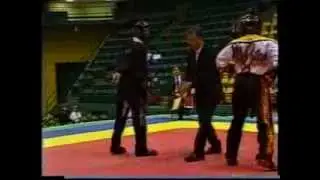 Reggie Perry vs Garth Binns at 1996 Capitol Classics Karate Tournament