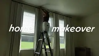 designing a house in 3 days: lime wash diy, bedroom makeovers, wallpaper, & house tour
