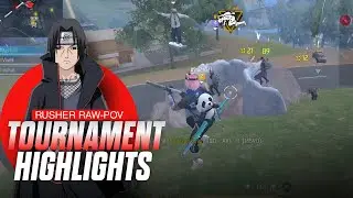 Tournament Highlights 🔥 || Rusher Raw-Pov || Ft.itachii!