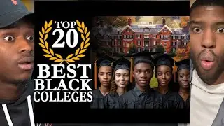 🇬🇧BLACK BRIT STUDENTS REACTS TO - Top 20 Best Black Colleges | HBCU Ranking