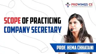 Scope of Practicing Company Secretary