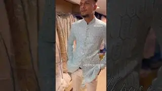 Pastel jodhpuri suit for men