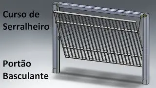 Curso de Serralheiro, Porão Basculante Pronto #6