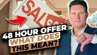 PEI Real Estate 48 hour offer condition to sell a house.  What does this mean?