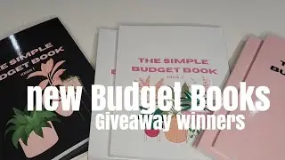 Budget Books Giveaway Winners🥳🥳 #giveaway #newbudgetbooks #budgetingcommunity #budgetwithme #2024