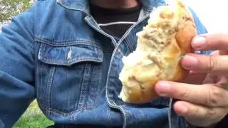 ASMR Denim jacket and food - Jean jacket