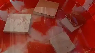 WET 💦 WHITE 🤍 RED TONE 🟫⭐⬜ SHALE STONE CLEANING ||💥💣🧨🌈||