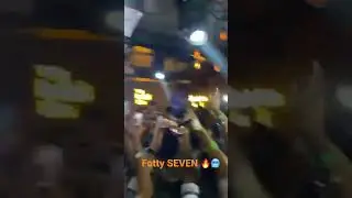 Fotty Seven Live Entry Gurgaon😳🤯 #trending #fottyseven #rap #banjo #kr$na #live #shorts #short