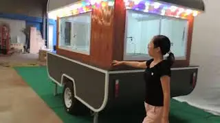 Mobile food trailer/Retro food trailer/Mobile food truck to America
