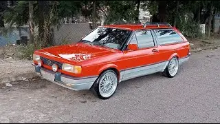 Volkswagen Parati Quadrada GTI 1992 RESTAURADA rodas aro 17 | prostreet cars