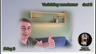 Wandmeubel met verlichting maken deel 2 #3