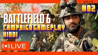 Battlefield 6 Gameplay Hindi Campaign Ending Walkthrough | Multiplayer India AMD Rx 9070 XT 2k 60fps