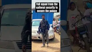 Gangters in Post at Teshie #racksbaine #reels #teshie #homowo #festival