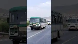 MSRTC Hirkani On Mumbai Mahableshwar Route Expressway