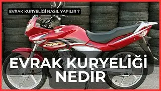 EVRAK KURYESİ OLMAK | NASIL YAPILIR | MOTOR TAVSİYELERİ