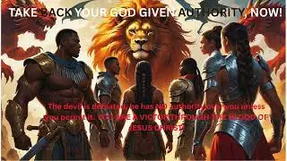 TAKE BACK YOUR GOD GIVEN AUTHORITY, NOW! THE devil IS YOUR FOOT STOOL #shorts #shortvideo