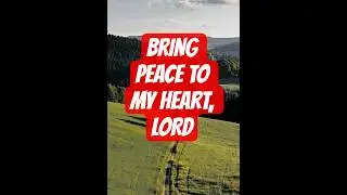 This Prayer Will Bring Peace to Your Heart #prayer #motivation #bible