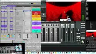 performing music and video with ableton and touchdesigner
