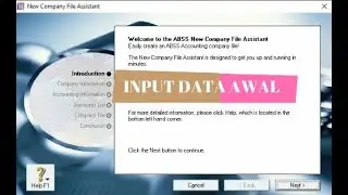 Cara Input Data Awal Perusahaan Pada MYOB  - Persiapan Ujian Kelas 12 Akuntansi - Bagian (1)