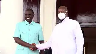 KENYA AND UGANDA WE ARE ONE: PRESIDENT RUTO MEET FATHER OF THE REGION PRESIDENT MUSEVENI