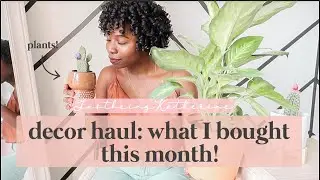 WHAT I BOUGHT FOR MY APARTMENT THIS MONTH|AFFORDABLE DECOR HAUL|JustbeingKatherine