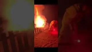 Hand firing 4&rdquo; shell 120FPS