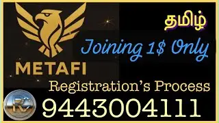 Metafi Pro Registration &Withdrawals Process in Tamil . +91 9443004111 