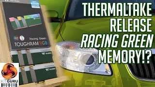 Обзор комплекта Thermaltake Toughram RGB Racing Green 3600C18 16 ГБ