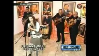 FABIANA ROJO - Collar de Caracolas - En Folclor&iacute;simo con Carlos Giachetti