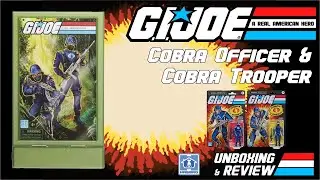 G.I. Joe Cobra Trooper and Cobra Officer - 2022 O-ring 2-pack - Unboxing & Review