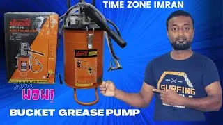 How to Use Manual Bucket Grease Pump Bucket Grease Pump Installation Video!