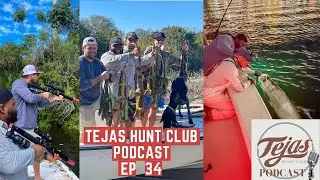 Tejas Hunt Club Podcast Episode 34 -  Iguana Hunting and Tarpon Fishing Wild FLORIDA