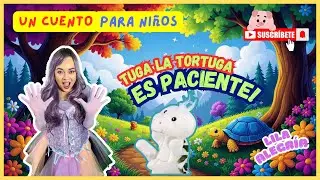 Aprende a tener PACIENCIA con Tuga la Tortuga 🐢 | Música Infantil para Niños con LILA ALEGÍA