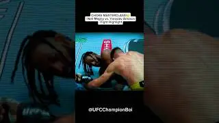 CHOKE MASTERCLASS!😮&zwj;💨 Neil Magny vs. Yaroslav Amosov | Fight Highlight #ufc #mma #knockout