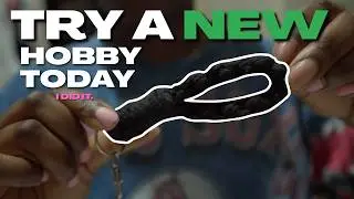 Macrame Tutorial | DIY Keychain Lanyard Step by Step | building new hobbies when im offline