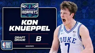 Kon Knueppel selected No. 4 overall by Hornets | 2025 NBA Draft Grades & Instant Reaction