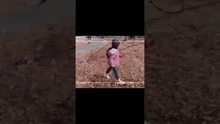 Emme @ the playground #youtubeshortvideo #outdoors #playground #vlog #toddlerlife