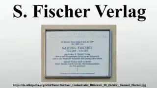 S. Fischer Verlag