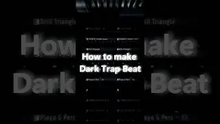 How to make a Dark Trap Beat #darkbeat #flstudio #beats #producer #rap #typebeat #beatmaker #shorts