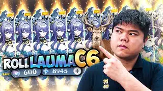 Tôi có thể lấy LAUMA C6 chỉ với 600 roll?!? (Tài khoản ĐỎ nhất Genshin Impact)