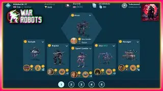 🎖️[WR] WAR ROBOTS PVP LEAGUE MASTER 🎴EP.28🏆 🤖 RONIN43Kヅ