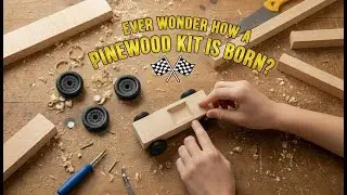 Making a Pinewood Derby Kit in Just 73 Seconds