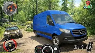 Offroad Van Driving 3D - Mobile Minibus Drive Simulator - Android Gameplay 