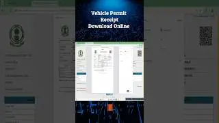 Vehicles Permit Receipt Download Online 2025 #techgurusaurabh