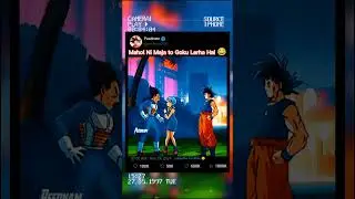 Goku And Vegeta Funny Moment 😂😂 #peednam #dragonball #anime #goku #vegeta #bulma
